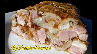 Pig Trotter Terrine Pork Jelly [upl. by Aicemak]