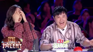 GOLDEN BUZZER AMAZING yodeling act BLOWS THE JUDGES AWAY  Chinas Got Talent 2019 中国达人秀 [upl. by Iahs58]