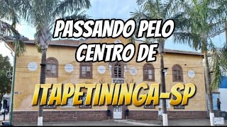 Passando pela cidade de ItapetiningaSP [upl. by Cassandry]