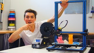 Creality CR10 Full Review  BEST 3D PRINTER [upl. by Iclek]