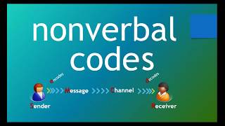 Nonverbal Codes Brief discussion [upl. by Edi183]