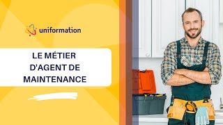 Le métier dagent de maintenance [upl. by Nytsirt]