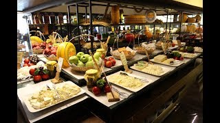 HOTEL RIXOS PREMIUM BELEK TURKEY GREAT RESTAURANT BREAKFAST BUFFET [upl. by Amahcen]