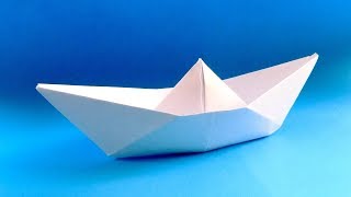 How To Make a Paper Boat That Floats  Origami Boat [upl. by Ahsya636]