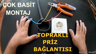 VİKO TOPRAKLI PRİZ NASIL BAĞLANIR [upl. by Nywde]