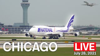 🔴 LIVE from Chicago OHare ATC included 72821 [upl. by Guyon676]