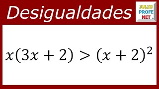 DESIGUALDADES CUADRÁTICAS  Ejercicio 2 [upl. by Ardnaeel]