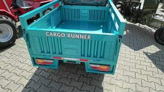 Cargo Runner Big 42 km h Lastendreirad Neues Modell [upl. by Nosirb]