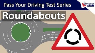 Roundabouts Driving Lesson UK  Pass your Driving Test Series [upl. by Donegan]