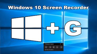 Updated The Free builtin Windows 10 Screen Recorder [upl. by Norym820]