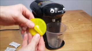 How to Descale a Bosch Tassimo Coffee Machine  EASY [upl. by Gib]