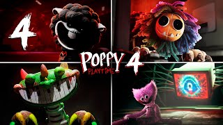 ALL TRAILERS  Poppy Playtime Chapter 4 [upl. by Shaer]