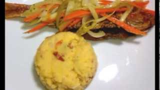 How To Make Jamaican Turn Tun Cornmeal [upl. by Fita897]