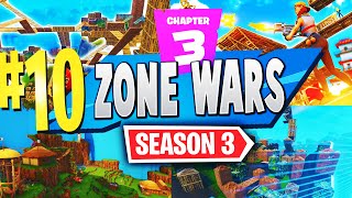 TOP 10 Best Zone Wars Maps In SEASON 3  Fortnite Zone Wars Map CODES 2022 [upl. by Tak20]