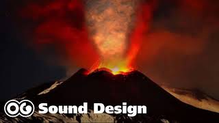 Explosive Volcano Sound Effect [upl. by Ayekan]