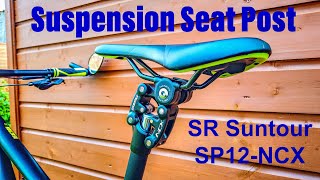 Sr Suntour Ncx Seatpost Suspension  MTB [upl. by Arbrab851]