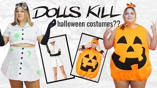 I Tried Dolls Kill Halloween Costumes So You Don’t Have To [upl. by Secnirp]