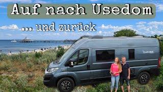 Mecklenburgische Seenplatte ➡ Usedom 3  Ostsee  Tour mit Kastenwagen  Wohnmobil [upl. by Ardnad]