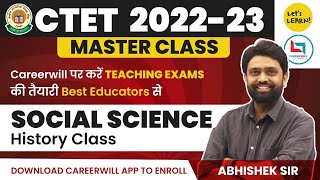 CTET 202223 Master Class for History SST by Abhishek Sir  Lets LEARN [upl. by Adlev]