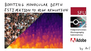 Boosting Monocular Depth Estimation to High Resolution CVPR 2021 [upl. by Petrick319]