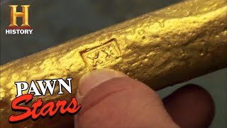 Pawn Stars SHIPWRECK TREASURE is Worth Its Weight in Gold Season 2  History [upl. by Eilatam512]