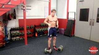 How To Dumbbell Deadlift [upl. by Ackley]