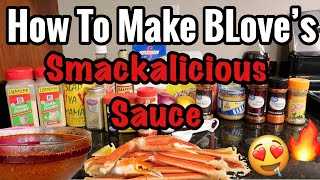 HOW TO MAKE BLOVES SMACKALICIOUS SEAFOOD SAUCE FROM SCRATCH  Kelsea Raé [upl. by Assena]