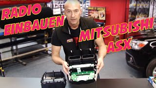 Mitsubishi ASX Autoradio einbauen  Tutorial  ARS24com [upl. by Akkimat]