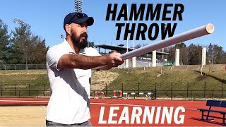 Hammer Throw Learning Basics at Home [upl. by Aan]