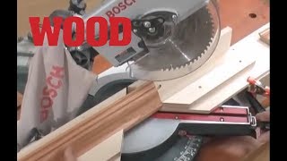 The Simple Accurate Way to Cut Crown Molding  WOOD magazine [upl. by Anelah]