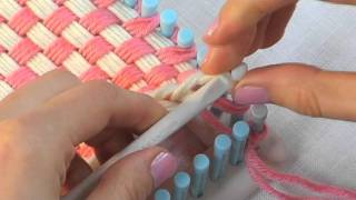 Weaving How to Bind Off [upl. by Aidnyc]