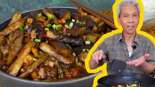 🍆 Dads Eggplant with Garlic Sauce 鱼香茄子 [upl. by Bergeron820]