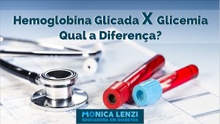 Hemoglobina Glicada X Glicemia  Qual a Diferença  Monica Lenzi [upl. by Aitnahs]