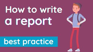 How to write a ✅ report  tips for school success [upl. by Yttap]