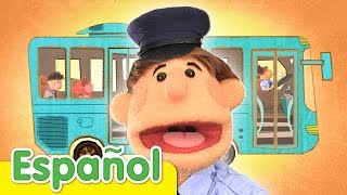 Las Ruedas Del Autobus  Canciones Infantiles  Super Simple Español [upl. by Eisnil]