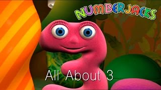 NUMBERJACKS  All About 3 [upl. by Atarman]