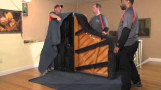 How to Move a Grand Piano in Less than 3 minutes [upl. by Neuberger]