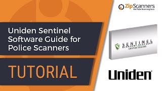 Uniden Sentinel Software Guide for Police Scanners [upl. by Triplett]