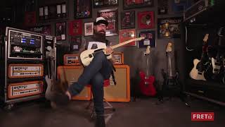 Slipknot  Psychosocial Guitar Lesson by Jim Root [upl. by Anaibib]