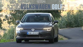 Essai Volkswagen Golf 15 eTSI 150 DSG 2019 [upl. by Yeta]