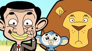 Bean and the Lion Mr Bean Cartoon  Mr Bean Full Episodes  Mr Bean Official [upl. by Buckler]