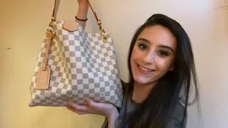 Louis Vuitton Graceful PM Review amp What’s in My Bag [upl. by Tessi752]