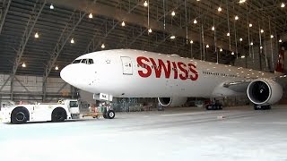 Boeing 777300ER Swiss Air Lines [upl. by Nagaet]