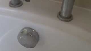 How to fix a twist handle bath plug mechanism [upl. by Natsirc]