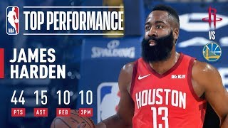 James Hardens CLUTCH Performance In The Bay  January 3 2019 [upl. by Artapoelc]