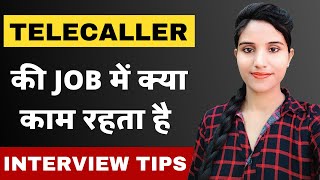 Telecaller Job Me Kya Karna Hota Hai  Call Center Job Interview in Hindi [upl. by Hose987]