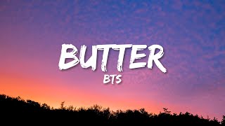 BTS  Butter Lyrics [upl. by Adnarim]