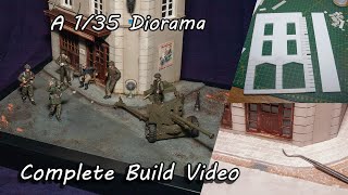 A 135 Diorama Full build with realistic scenery  Captured in Caen [upl. by Agiaf]