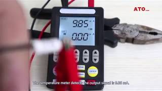 How to use Pt100 sensor with 420mA transmitter [upl. by Nnyre830]