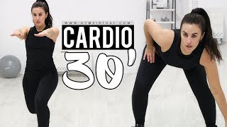 CARDIO 30 MINUTOS PARA ADELGAZAR RÁPIDO  QUEMA GRASA [upl. by Lyrrad170]